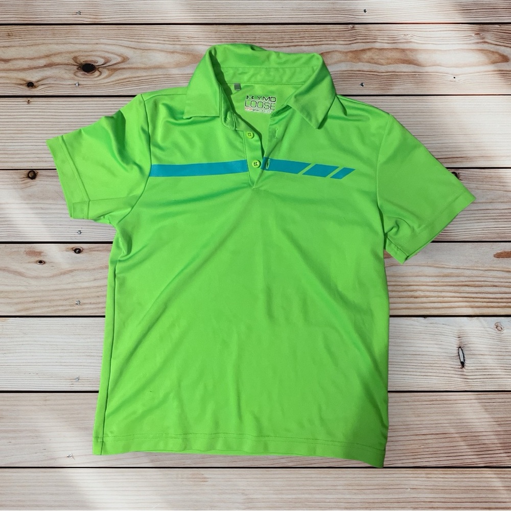 Youth Under Armour golf polo